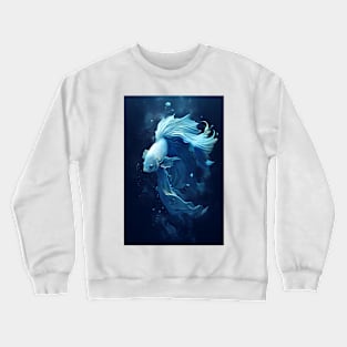 Ethereal Betta Fish Crewneck Sweatshirt
